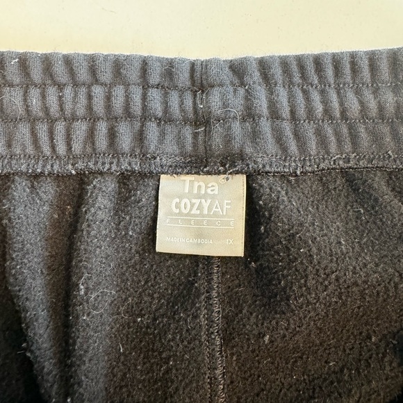 TNA cozy fleece “Boyfriend Straight Sweatpant” - Picture 6 of 6